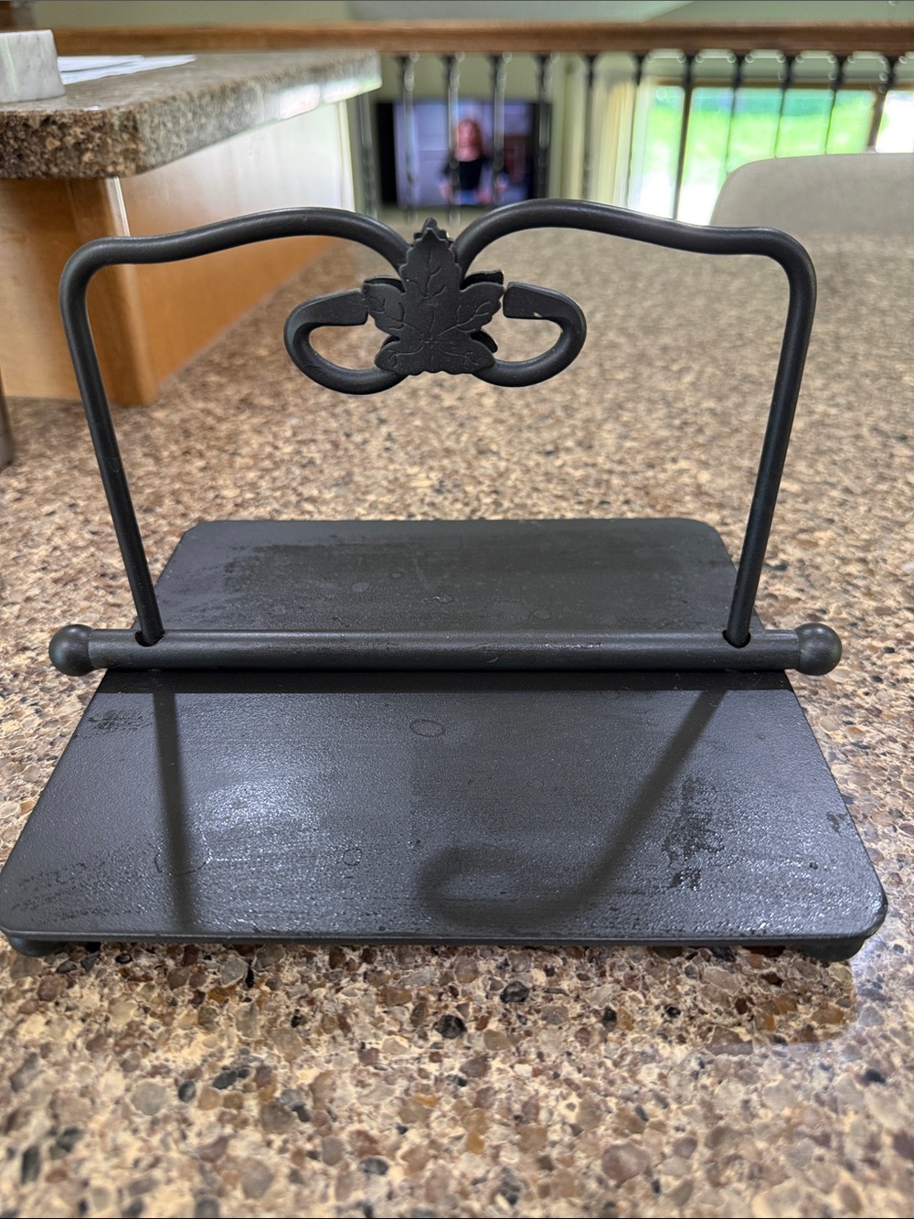 Longaberger wrought iron napkin holder